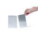Boekensteun MAUL aluminium 12x12x17.5cm set 2 zilver