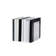 Boekensteun MAUL aluminium 12x12x17.5cm set 2 zilver