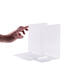 Boekensteun MAUL acryl 16x15x21cm set 2 glashelder