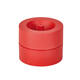 Papercliphouder MAULpro magnetisch recycled Ø73x60mm rood