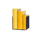 Boekensteun MAUL staal magnetisch 14x12x14cm set 2 zwart