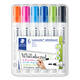 Whiteboardmarker Staedtler Lumocolor 351 set à 6 stuks fun assorti