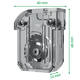Perforatiemes voor rolsnijmachine Leitz Precision Office A4+ en A3 2 stuks