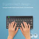 Toetsenbord R-Go Ergonomisch Compact Break QWERTY zwart