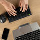 Toetsenbord R-Go Ergonomisch Compact Break QWERTY zwart