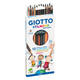 Kleurpotlood Giotto Stilnovo Skin Tones set à 12 kleuren