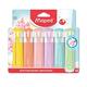 Markeerstift Maped set à 6 pastel kleuren