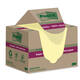 Memoblok Post-it Super Sticky 654 RSS12CY recycled 76x76mm canary yellow 12 stuks