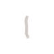 Haarnet CMT clip non-woven L 53cm PP wit 100 stuks