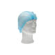 Haarnet CMT clip non-woven L 53cm met detectie strip PP blauw 100 stuks