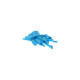 Haarnet CMT clip non-woven L 53cm met detectie strip PP blauw 100 stuks