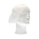 Haarnet CMT bouffant non-woven L 53cm PP wit 100 stuks