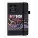 Schetsboek Sakura 80 zwarte vellen 140gr 90x140mm zwart