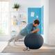 Actieve zitbal Leitz Ergo Cosy 65cm donkergrijs