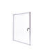 Binnenvitrine wand MAULextraslim whiteboard 6xA4 met slot