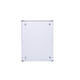 Binnenvitrine wand MAULextraslim whiteboard 1xA4 met slot
