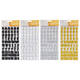 Stickers Alfabet glitter
