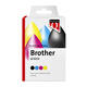 Inktcartridge Quantore alternatief tbv Brother LC3213 zwart + 3 kleuren