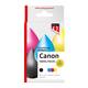 Inktcartridge Quantore alternatief tbv Canon PG560XL CL561XL zwart + kleuren