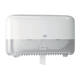 Toiletpapierdispenser Tork T7 Elevation Optiserve Coreless medium duo wit 558040