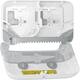 Toiletpapierdispenser Tork T7 Elevation Optiserve Coreless medium duo wit 558040