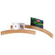 Kaarthouder hout middel 35 cm