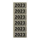 Rugetiket Elba 2023 57x25mm grijs