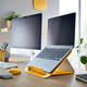 Laptopstandaard Leitz Ergo Cosy verstelbaar recyled geel
