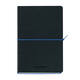 Notitieboek Aurora Tesoro A5 192blz lijn 80gr blauw