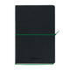 Notitieboek Aurora Tesoro A5 192blz lijn 80gr groen