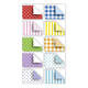 Vouwblaadjes Folia 80gr 20x20cm 50 vel 2-zijdig 10 basics designs