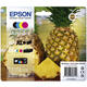 Inktcartridge Epson 604XL/604 T10H94 zwart + 3 kleuren