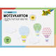 Fotokarton Folia A6 40vel met basisdesigns assorti