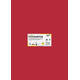 Fotokarton Folia 300gr 50x70cm 20 vuurrood