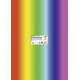 Fotokarton Folia 300gr 50x70cm 1650 regenboog
