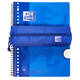 Pennenetui Oxford rechthoek blauw