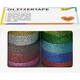 Plakband Folia glitter 5mx15mm 10 stuks 10 kleuren
