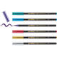 Brushpen edding 1340 metallic assorti set à 6 stuks