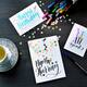 Brushpen edding 1340 Happy Lettering assorti set à 9 stuks
