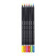 Kleurpotloden Bruynzeel Expression assorti neon blik à 6 stuks