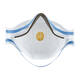 Stofmasker 3M Aura voor schuren 9322 FFP2 met ventiel 2 stuks