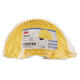 Veiligheidshelm 3M 53-62cm Uvicator en pinverstelling geel
