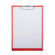 Klembord MAULbalance A4 staand versterkt 3mm karton rood
