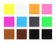 Klei Fimo effect colour pak à 12 neon kleuren