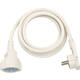 Verlengsnoer Brennenstuhl met platte stekker H05VV-F3G1.5 2 meter wit