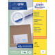 Etiket Avery 6135 210x148mm wit 200 stuks