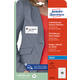 Naambadge etiket Avery J4785-20 80x50mm wit 200 stuks
