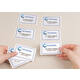 Naambadge etiket Avery J4785-20 80x50mm wit 200 stuks