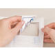 Naambadge etiket Avery J4785-20 80x50mm wit 200 stuks