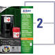 Etiket Avery B3655-50 148x210mm polyethyleen wit 100 stuks